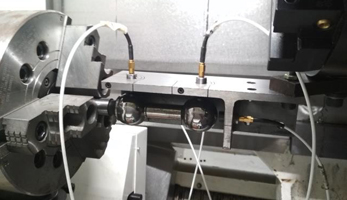 Thermal Growth of Spindle Test Setup